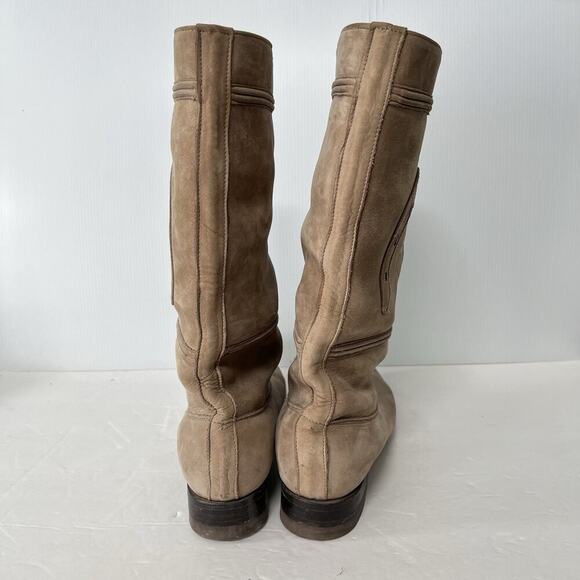 Bota Charra Escaramusa Mujer Women Riding Boots Size 9 Mexican Rodeo Leather - Picture 7 of 10